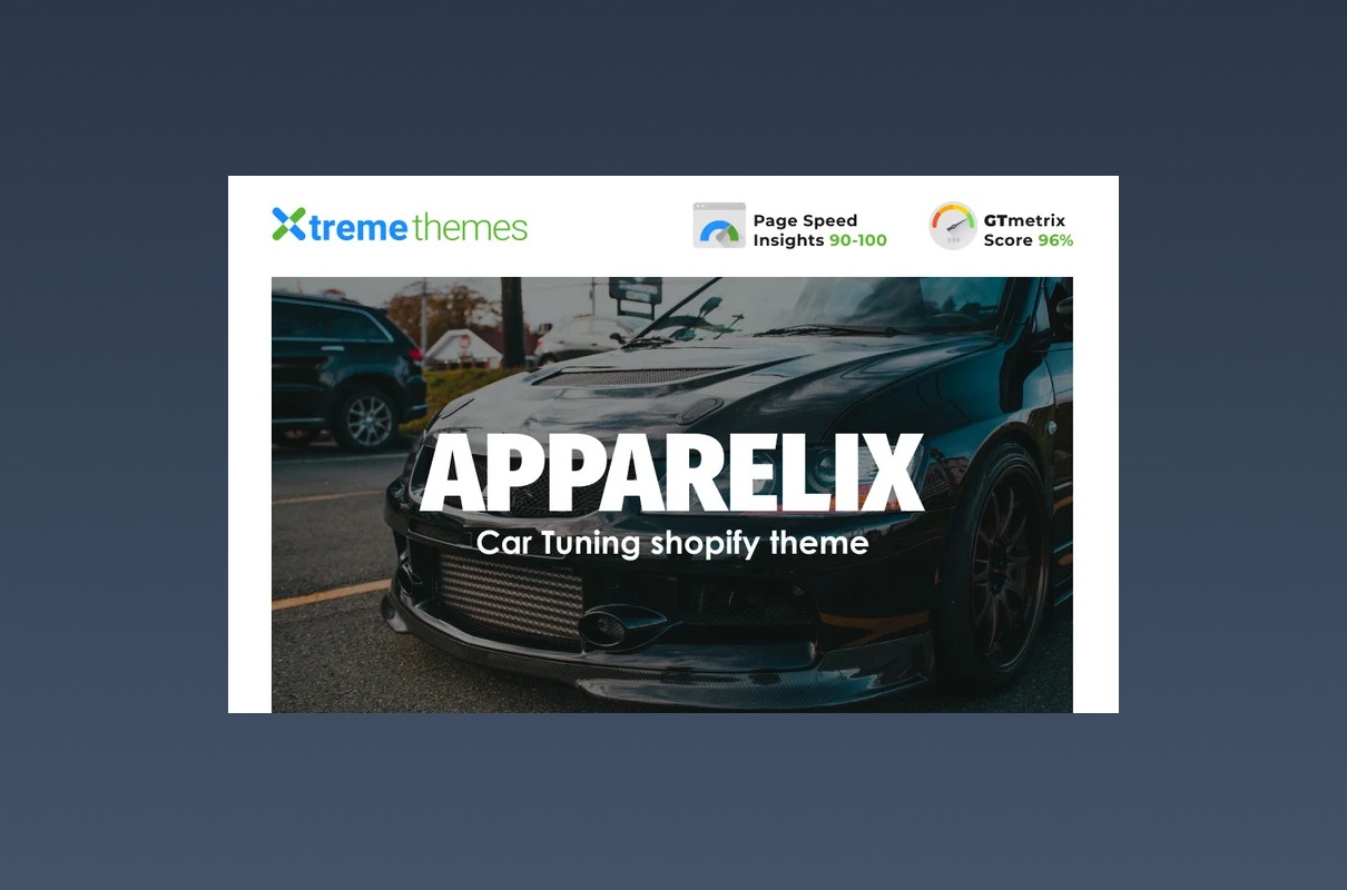 Apparelix car tuning shop.