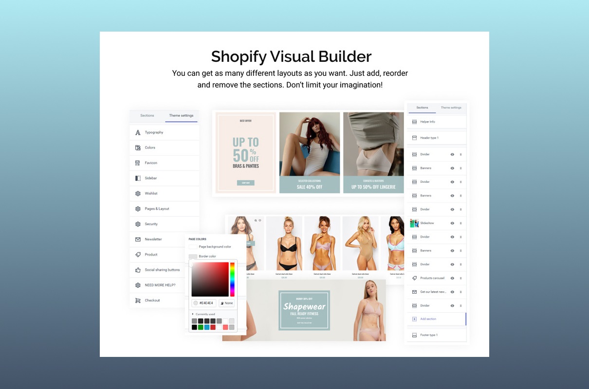 Lingerie Store Shopify Theme #51870 - TemplateMonster