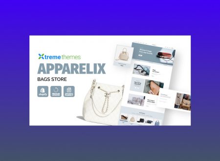 Apparelix Bags Shopify Template.