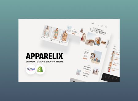 Apparelix Swimsuit Shopify Template.