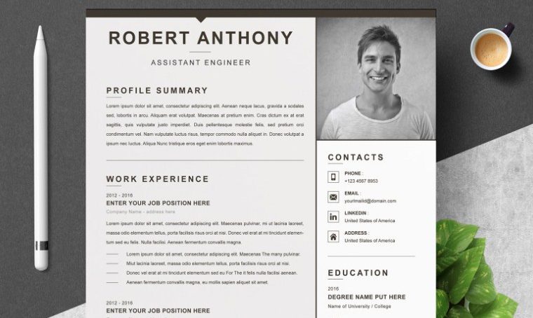 Robert Anthony Fax Cover Letter