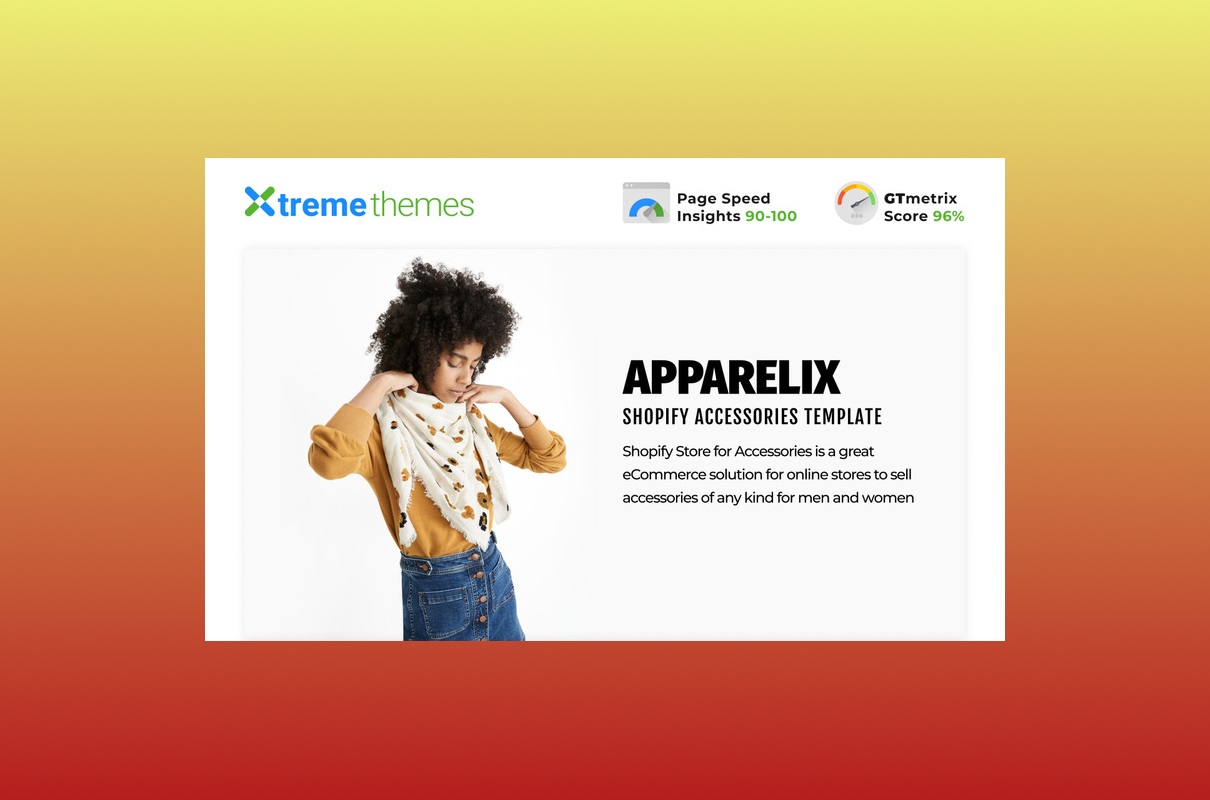 Apparelix accessories template.