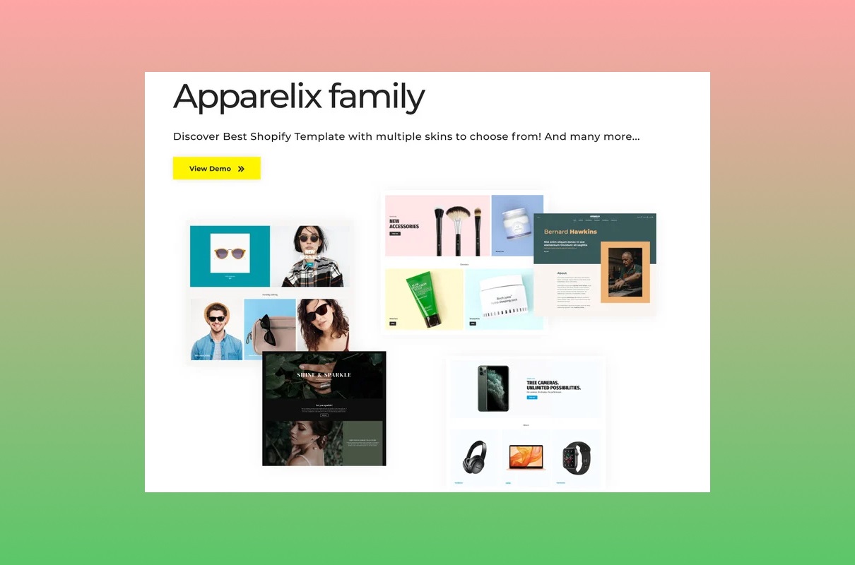 Apparelix family shopify.