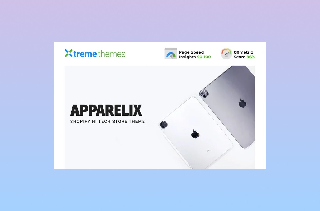 Apparelix hi-tech shopify theme.