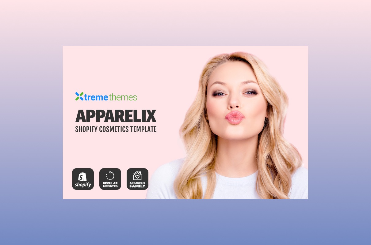 Apparelix korean cosmetics shopify template.