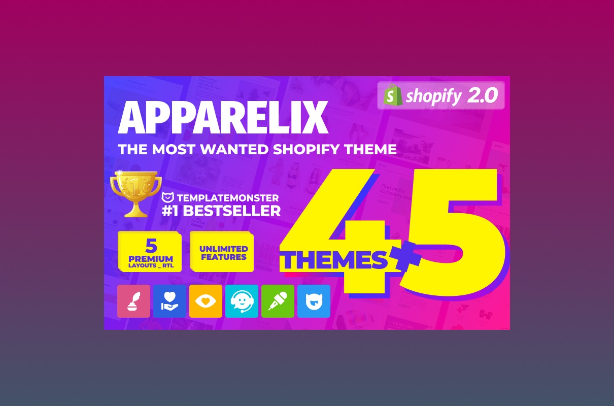 Apparelix multipurpose shopify template.