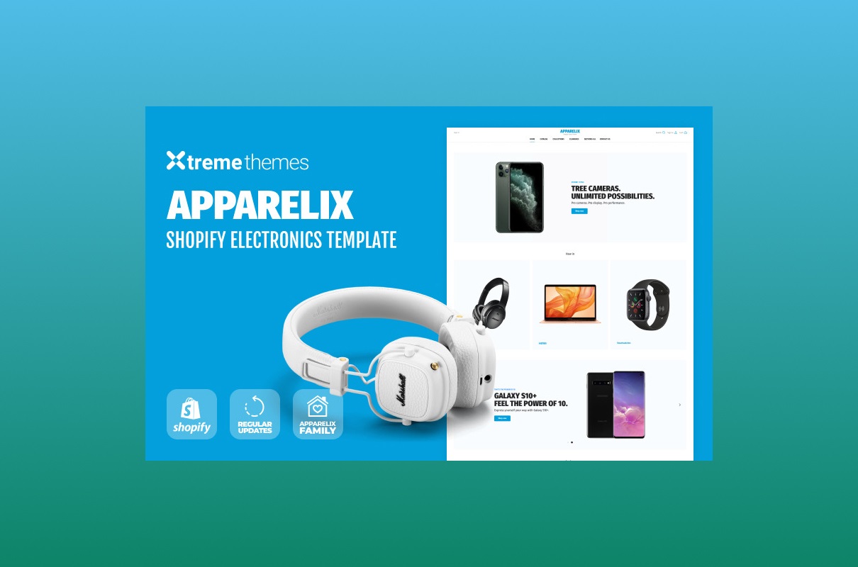 Apparelix shopify electronics theme.