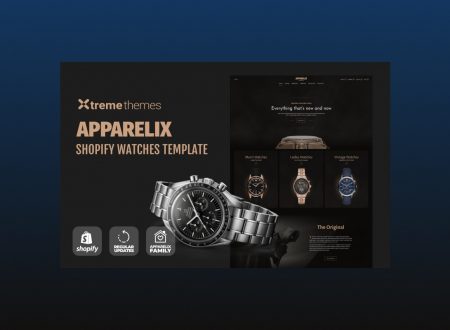 Apparelix shopify watches theme.