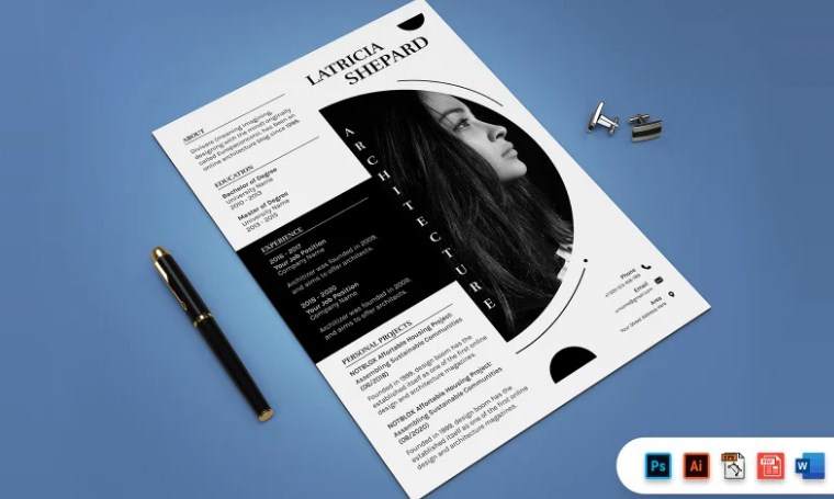 Architect Microsoft Word Resume Template