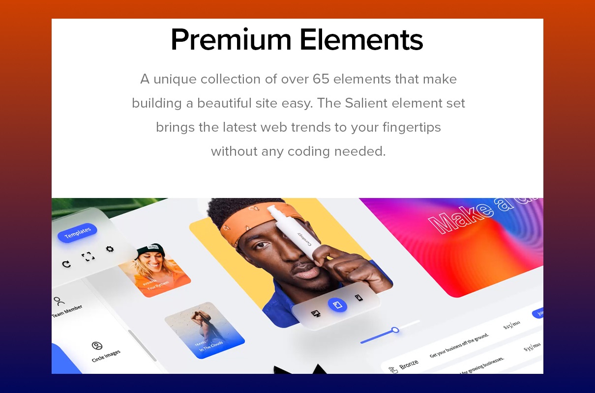 Woocommerce salient theme premium elements.