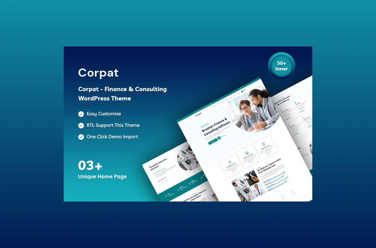 Corpat WordPress Theme.