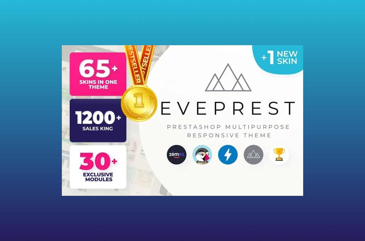 Eveprest Prestashop theme.