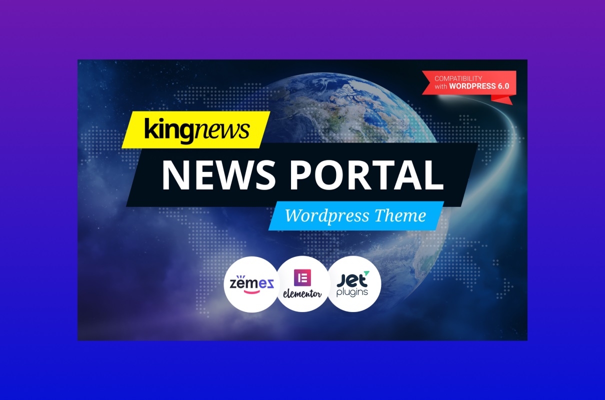 KingNews - Best News Portal WordPress Theme.