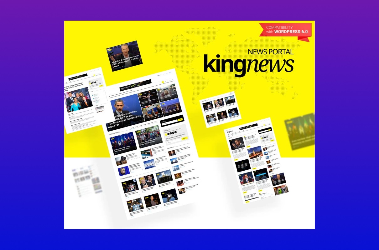 KingNews - WordPress Theme.