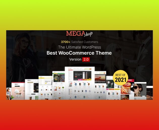 Mega Shop Theme - WordPress WooCommerce Template.