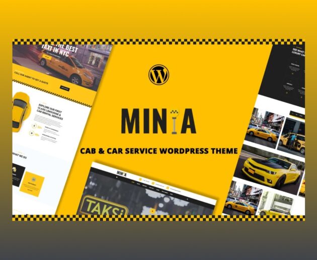 Minta Car WordPress Theme.