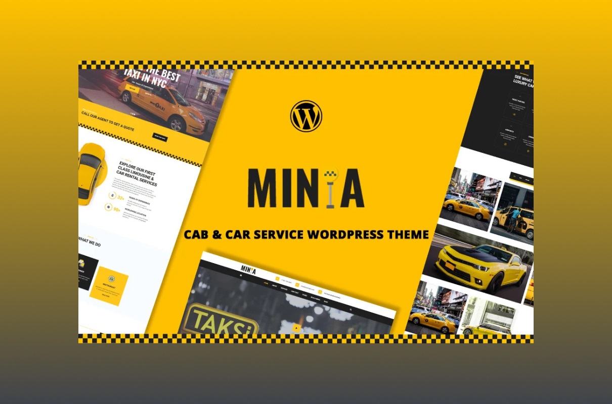 Minta Car WordPress Theme.