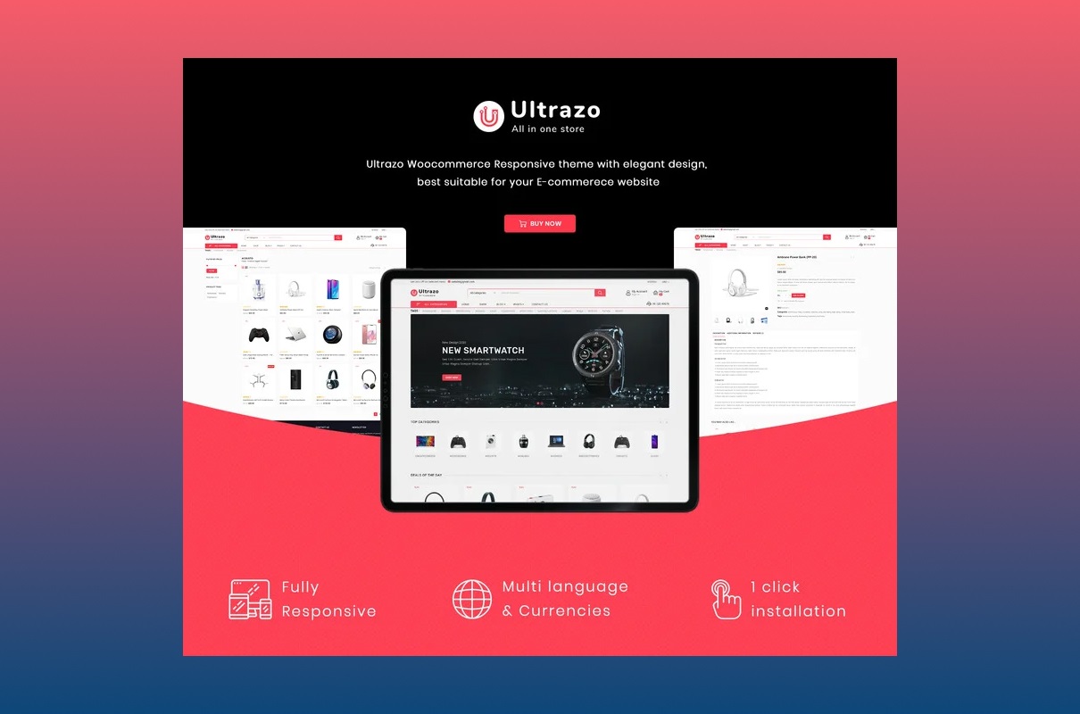 Ultrazo - WooCommerce Theme.