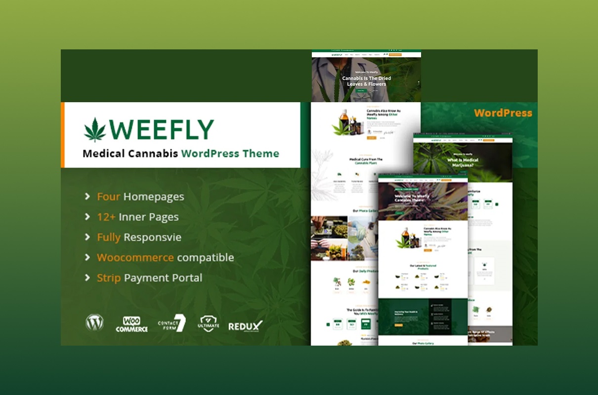 Weefly WordPress theme.