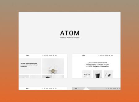 Atom Minimal Template For Individual Professionals and Agencies.