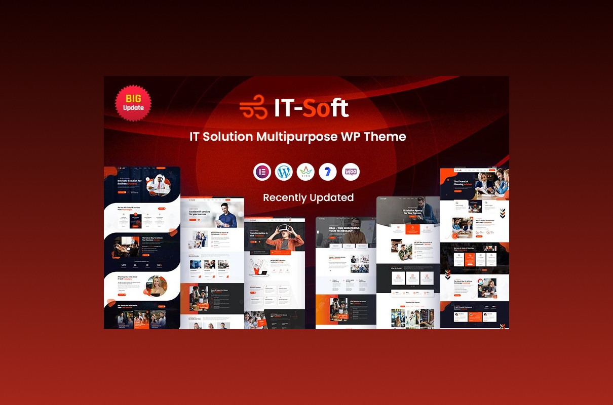 IT Soft WordPress Theme For All Types of IT Companies.