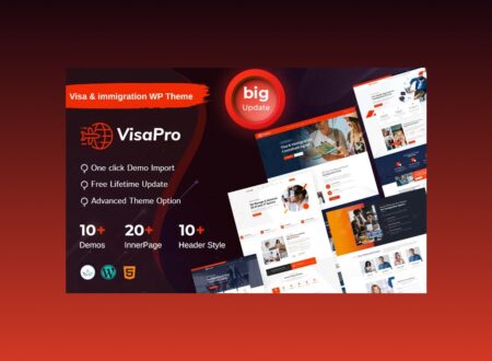 The Amazing VisaPro WordPress Theme for Creating an Attractive Website.