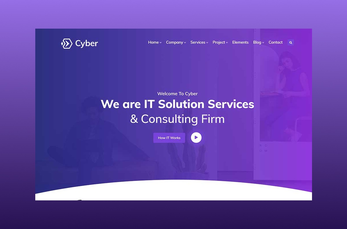 Cyber Theme - Best Solution for IT demo 2.