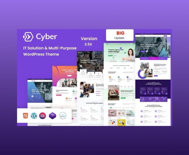 Cyber Theme - Best Solution for IT.