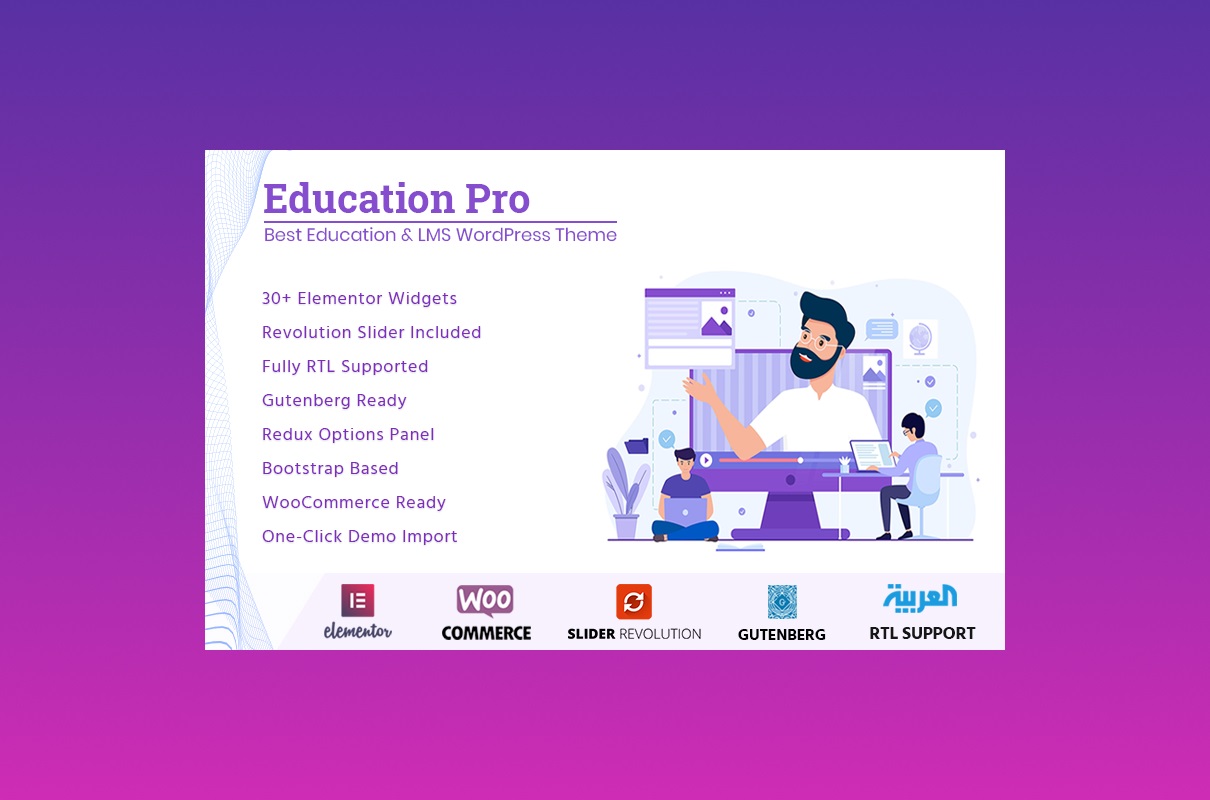 Education Pro WordPress Theme.