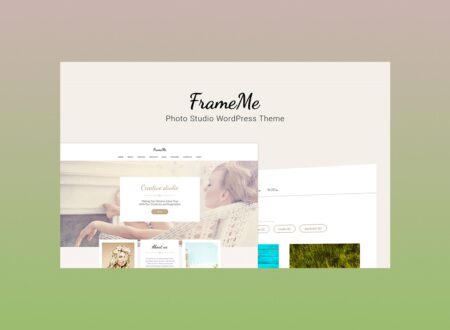 FrameMe - Best Photography Studio WordPress Theme.