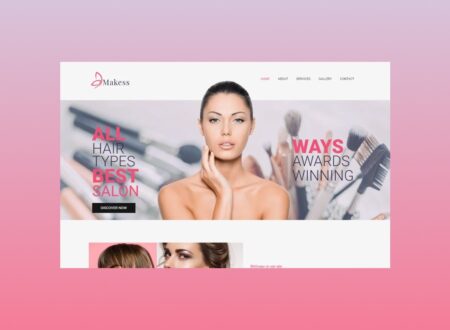 Makess WordPress Theme the Great Choice For Beauty Salons.