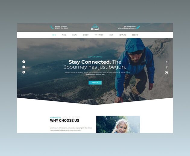 Utravel WordPress Theme is the Best Choice for the Travel Niche.