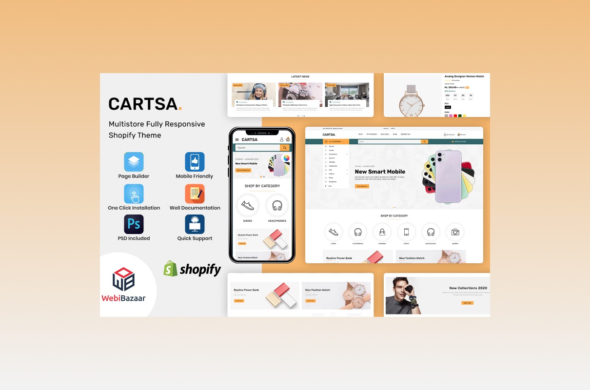 Cartsa - Best Solution For MultiStore.