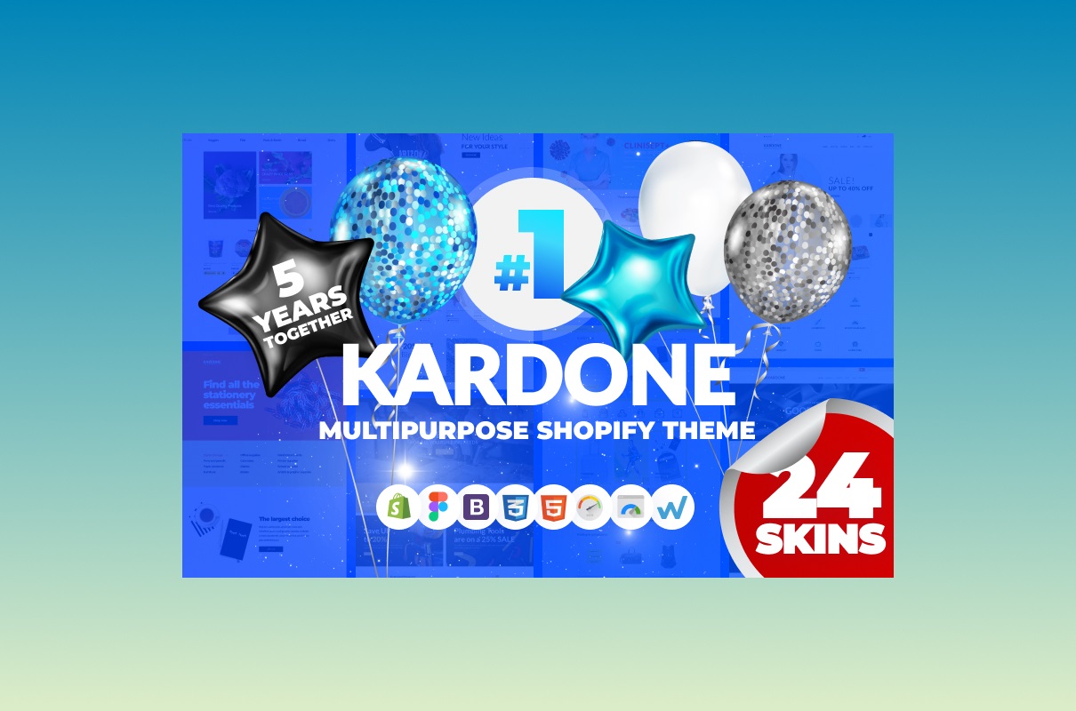 Enjoy a Prominent Multipurpose KarDone Shopify Theme.