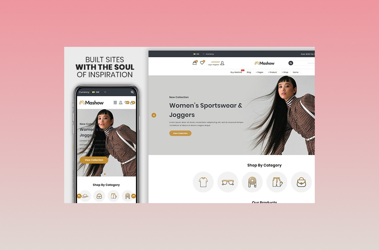 Mashow Shopify Theme.
