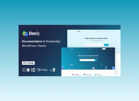 Docly WordPress Theme main cover.