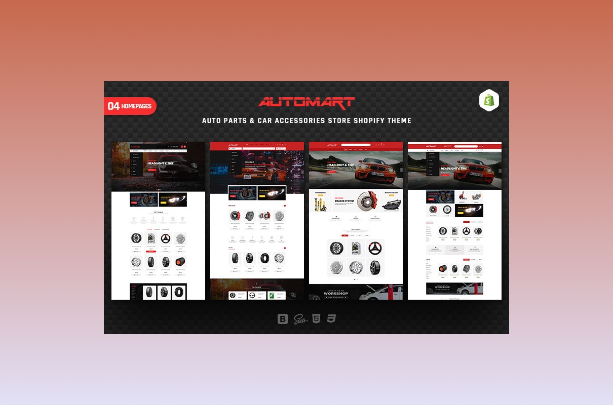 Best Automart Parts Shopify Theme For Your Business - XtremeThemes