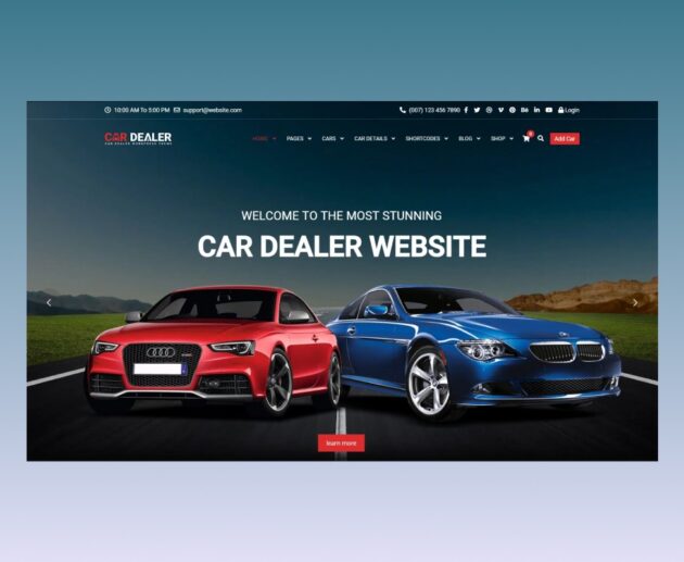 Car Dealer - WordPress Theme.