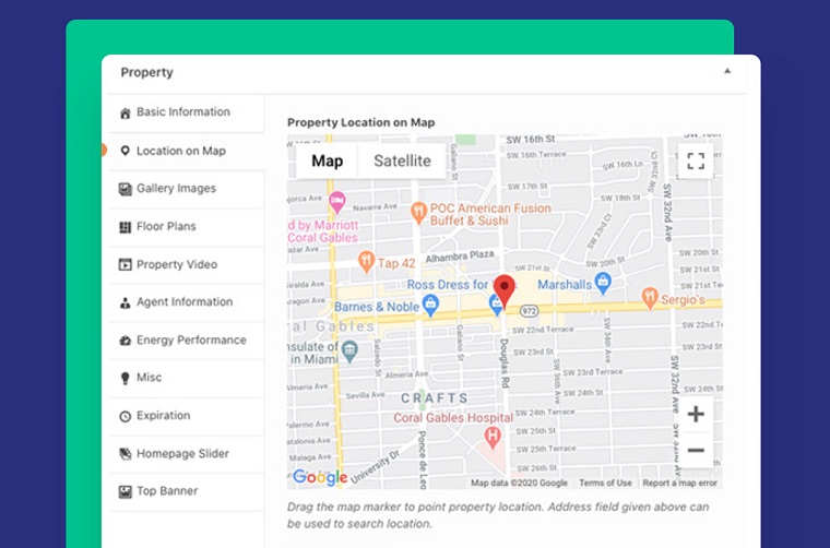 RealHomes Map Systems Integration.