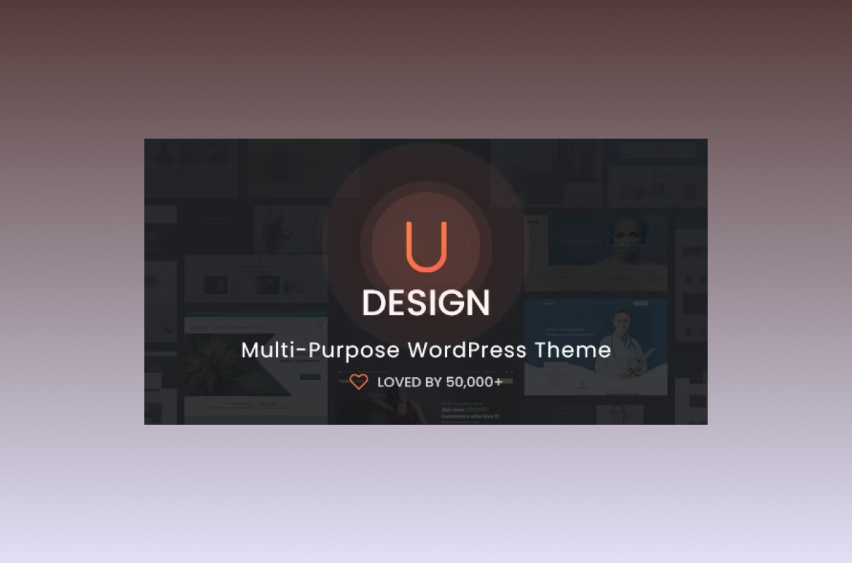 Responsive WordPress uDesign Theme.