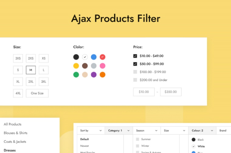 Razzi AJAX Products Filter.