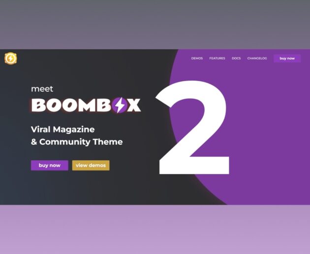 BoomBox WordPress Theme featured.