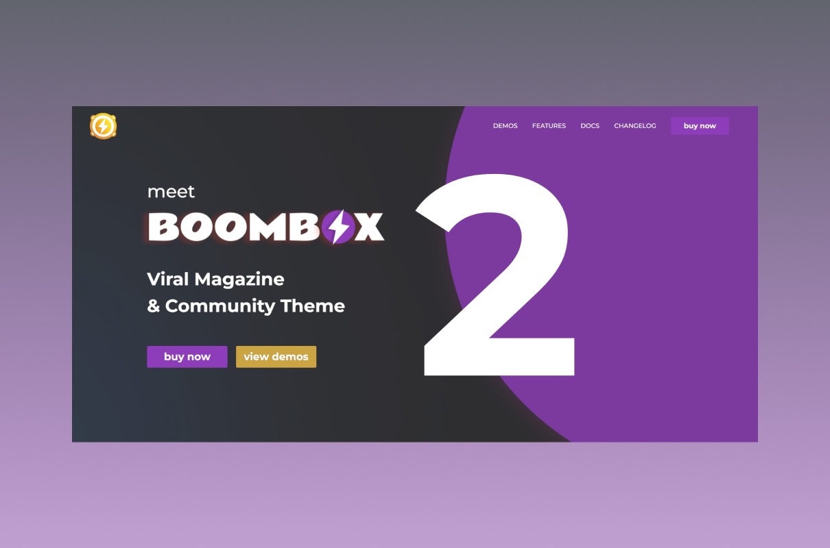 BoomBox WordPress Theme featured.