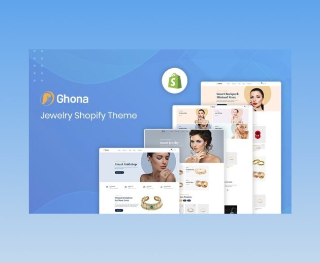 Ghona - Best Jewelry Shopify Theme.