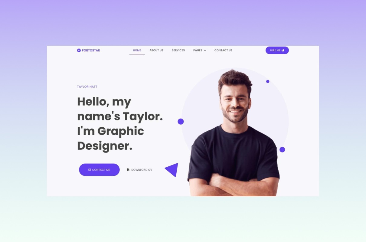 Portostar WordPress Elementor Theme.