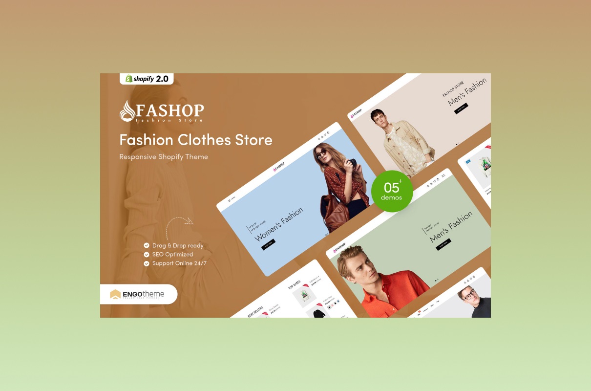 Fashop Shopify Theme.