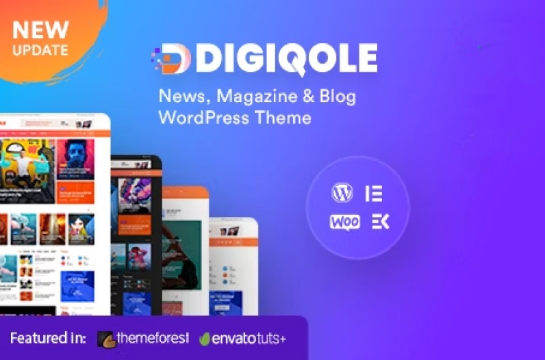 Digiqole WordPress Theme.