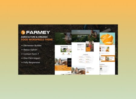 Farmey WordPress Theme main preview.