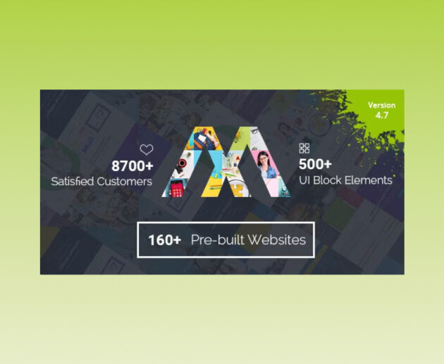 MegaOne html5 template preview.
